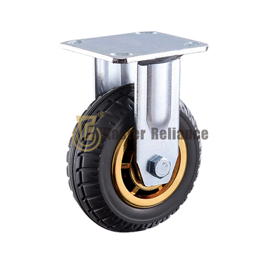 Rigid Heavy-duty Caster Grey-Rubber &nbsp;Wheel