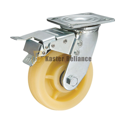 Brake Heavy-duty Caster Nylon Wheel