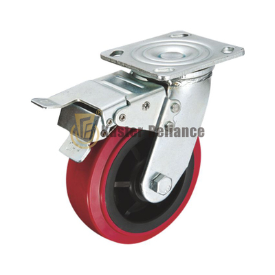 Brake Heavy-duty Caster Pu Wheel