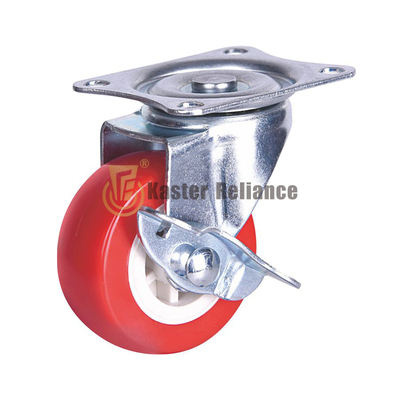Light PP furniture side brake caster