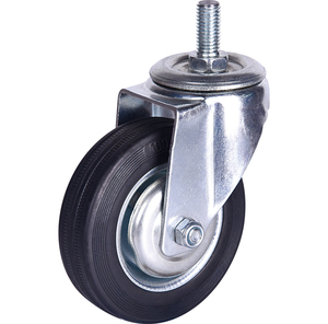 Threaded stem  swivel caster